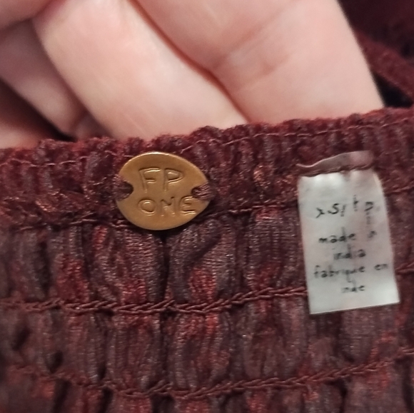 Free People Intemently Madonna RED Lace Bralette - Picture 8 of 8